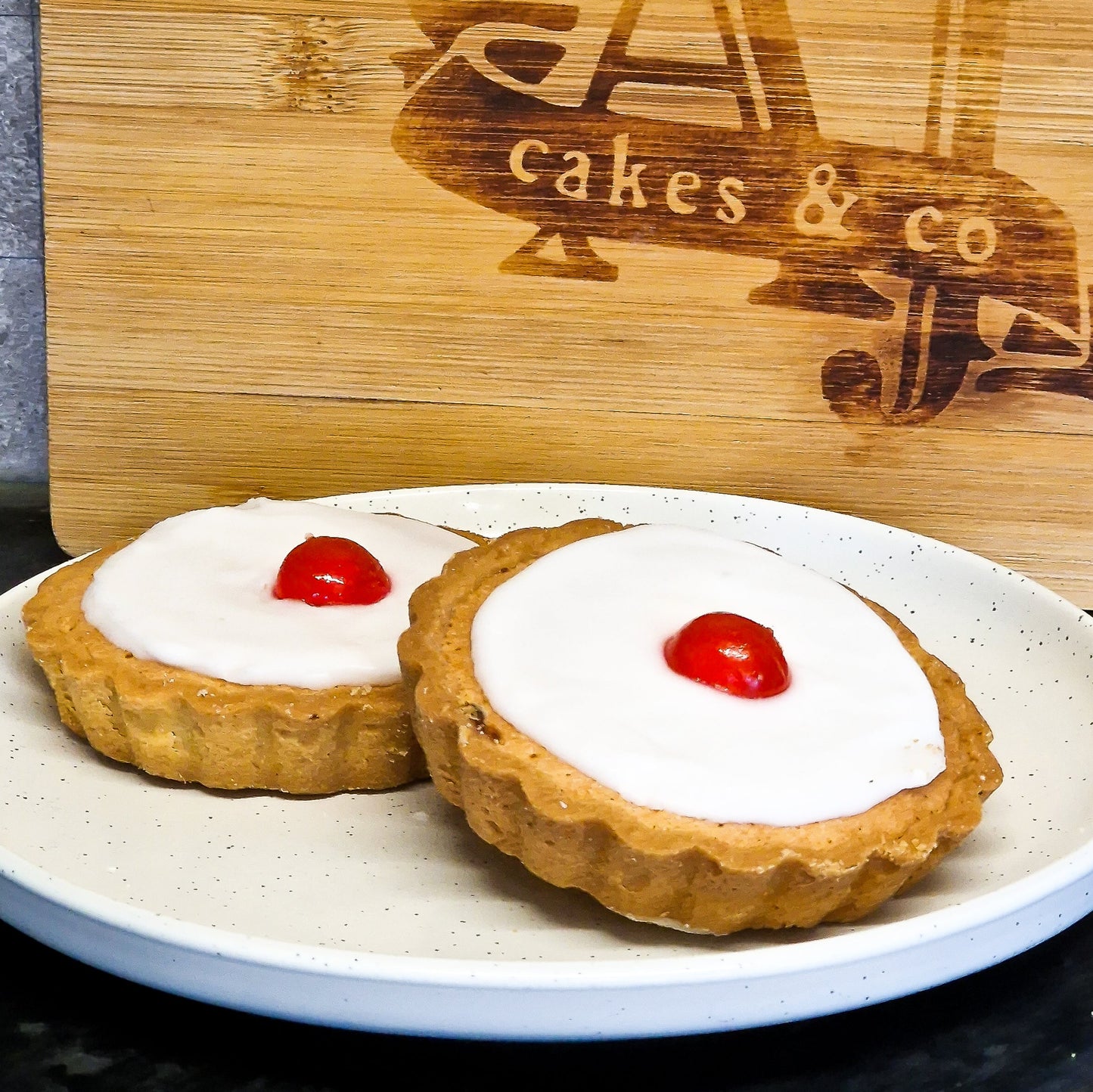Cherry Bakewell Tart