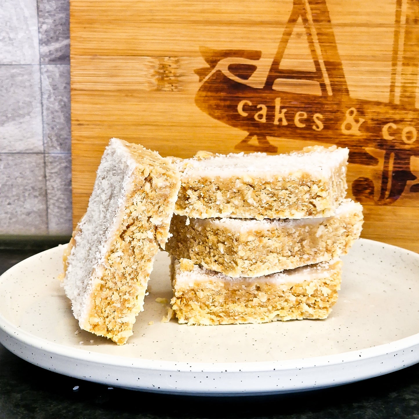 Lemon Coconut Slice