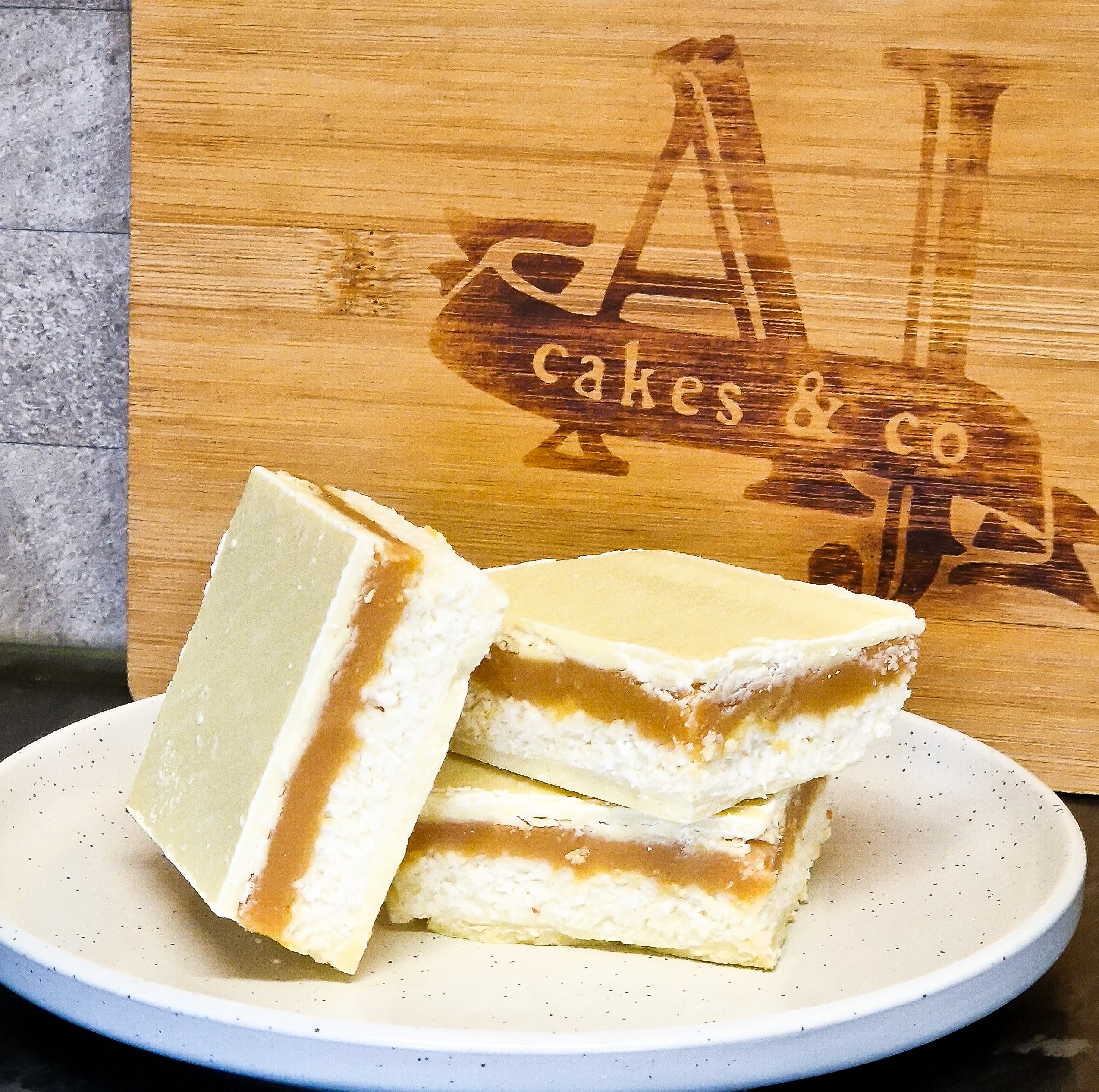 White Chocolate Honeymoon Slice